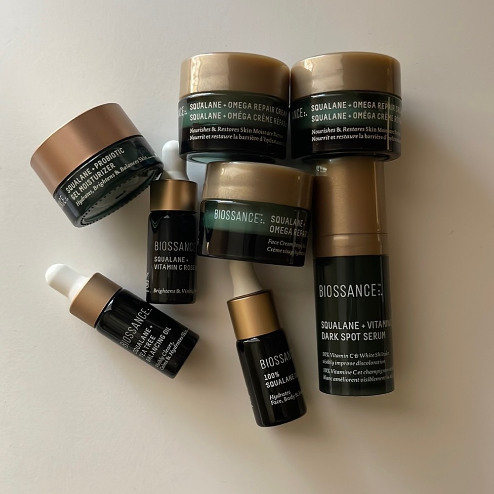 Biossance travel size set